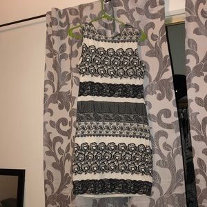 Black and White dress